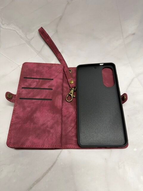 CaseMe retro leather wallet phone case for Galaxy S25 Edge