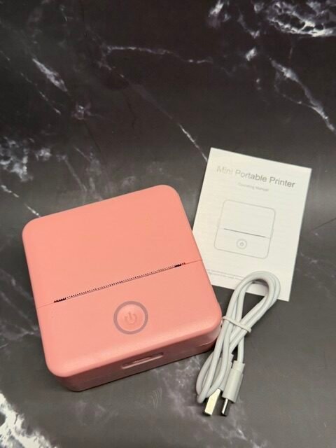 Mini portable thermal printerx6/bluetooth