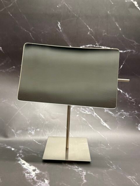 Modern rectangular tabletop vanity mirror
