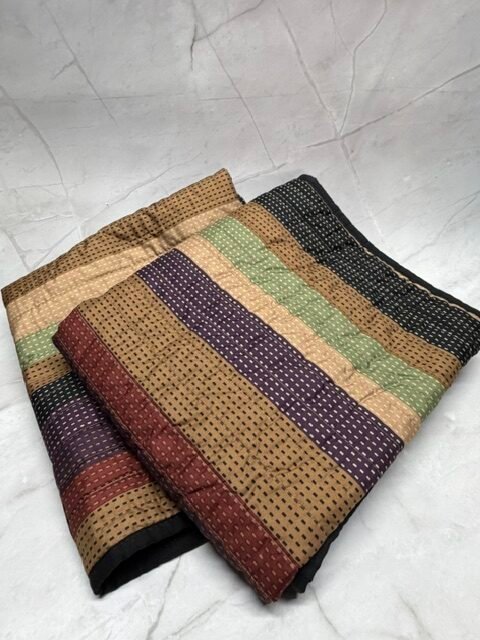 Striped pillow shams set/2